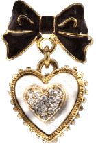Gif animé bijoux coeur